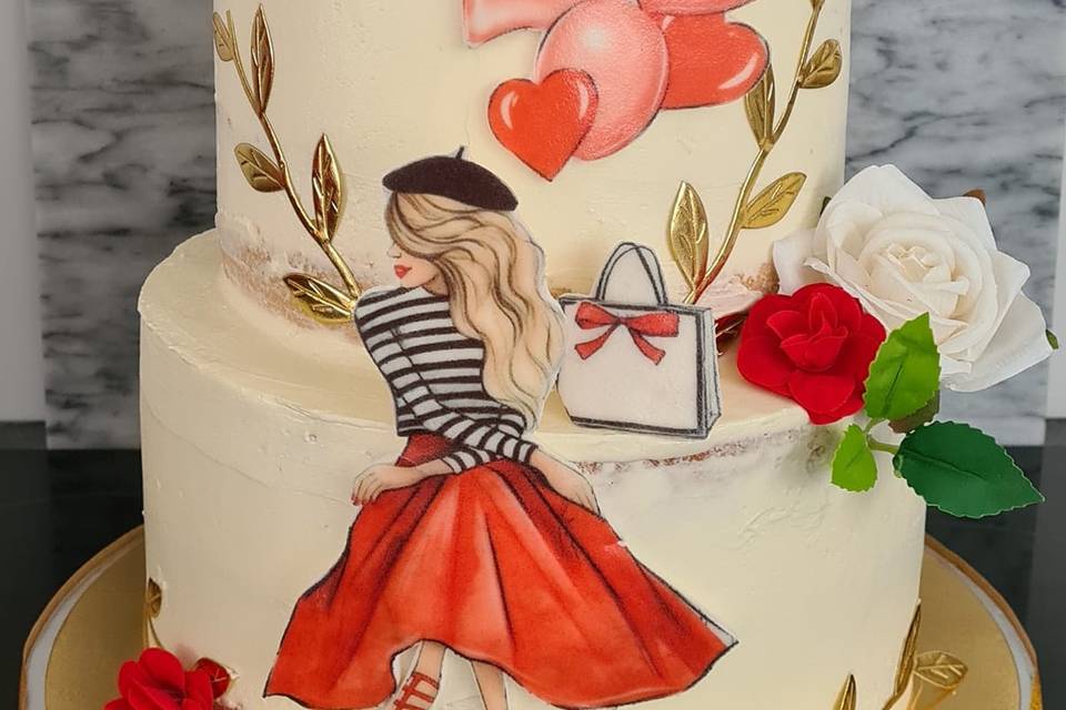 Cake design 18 ans
