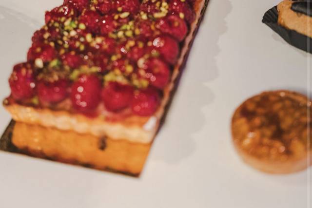 Tarte framboise mariage