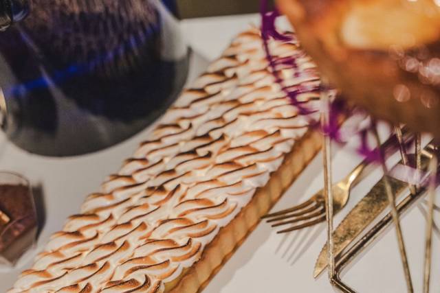 Tarte citron meringuée longue