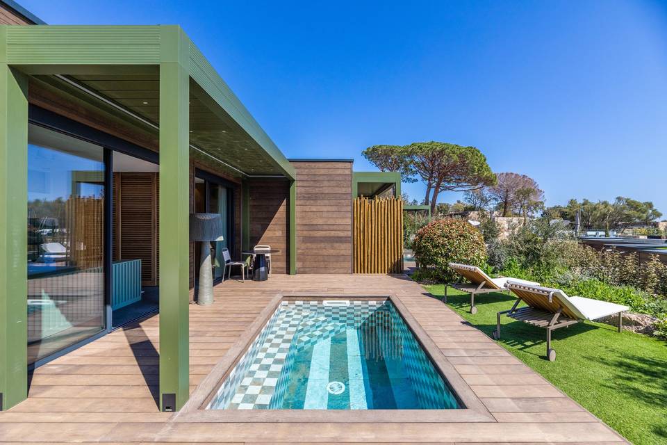 Piscine chauffée