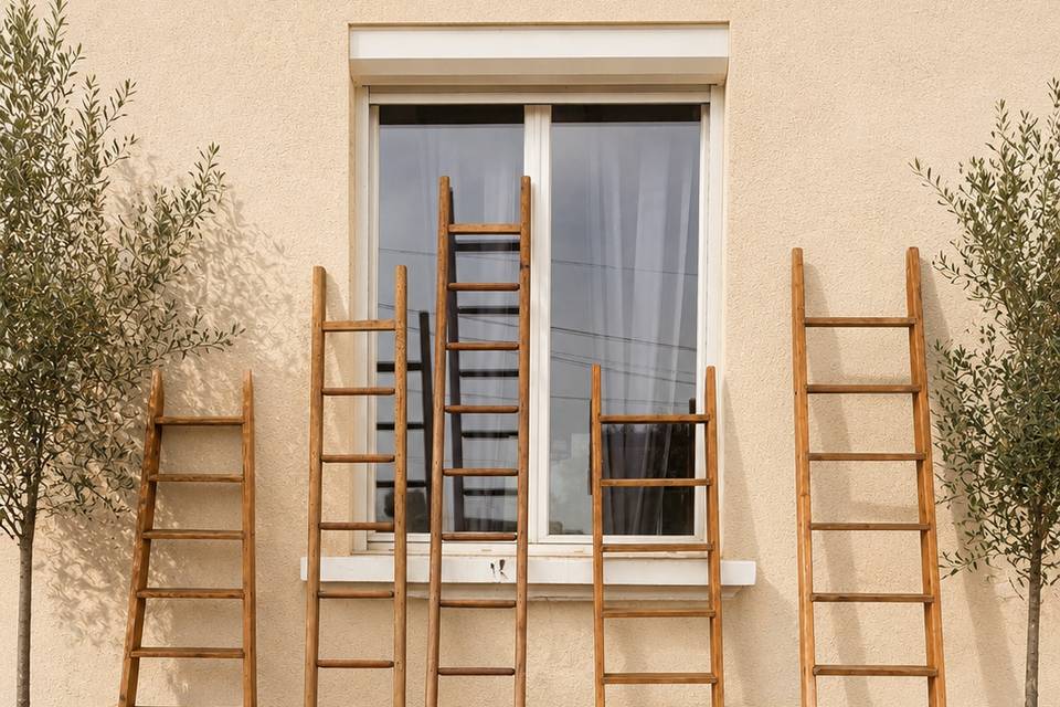 échelles décoratives