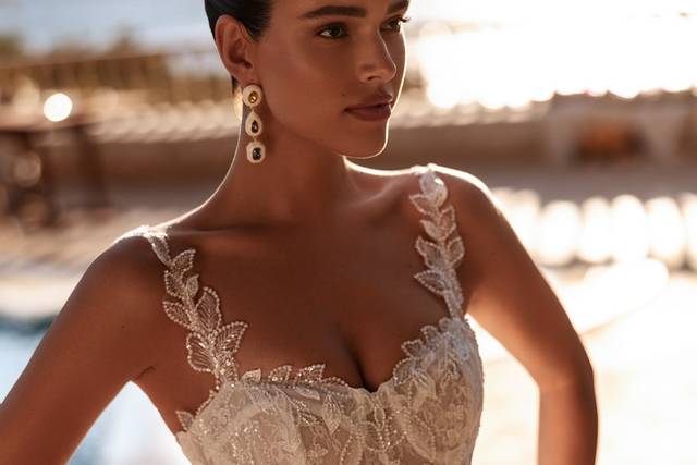 Robe de mariée en fourreau