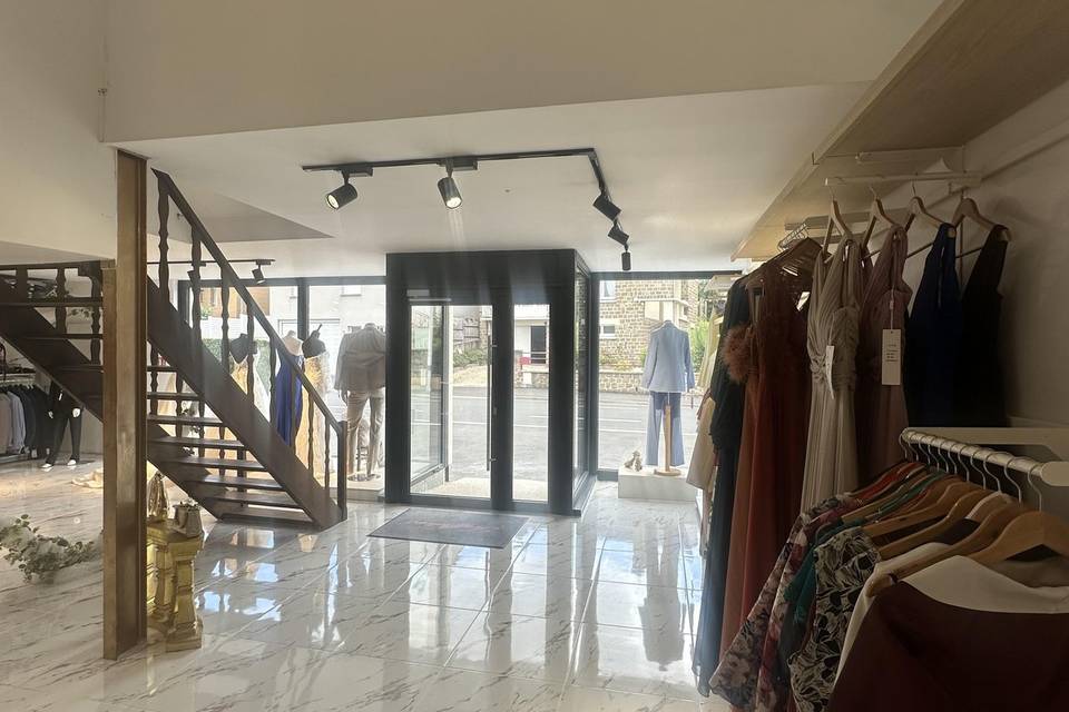 Entrée du magasin
