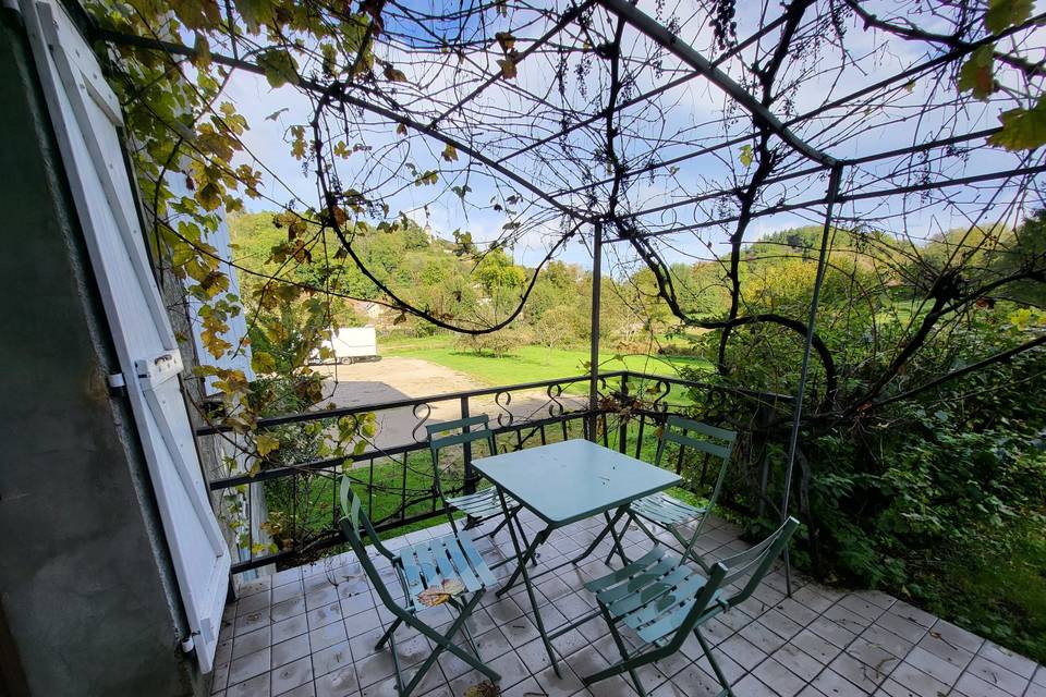 Terrasse du gîte