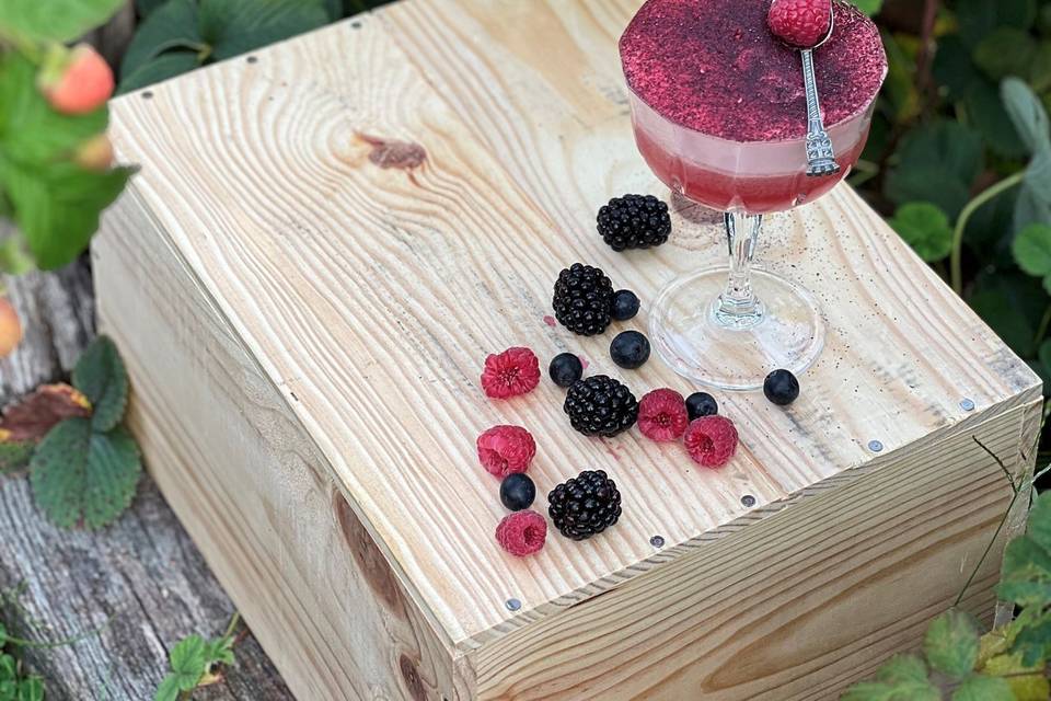 Cocktails framboise