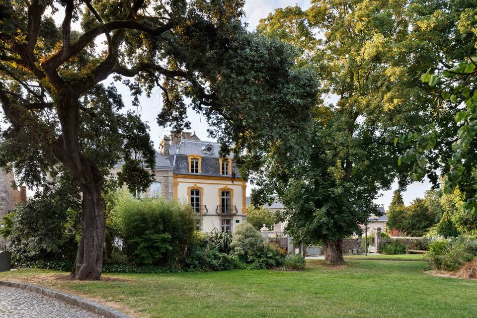 Façade du domaine