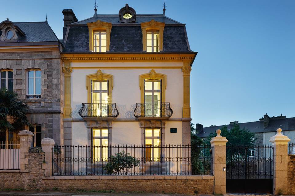 Façade du domaine