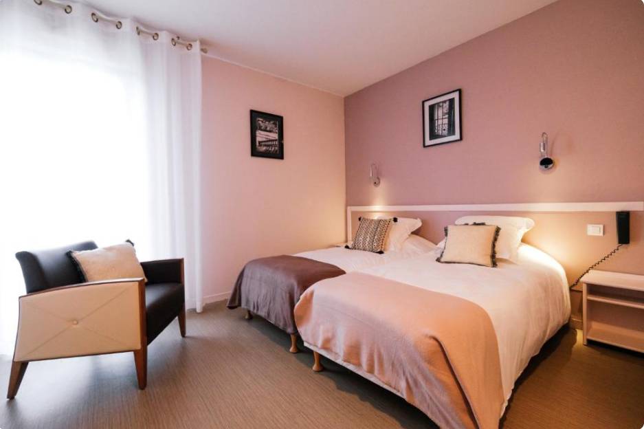 Chambre lit double