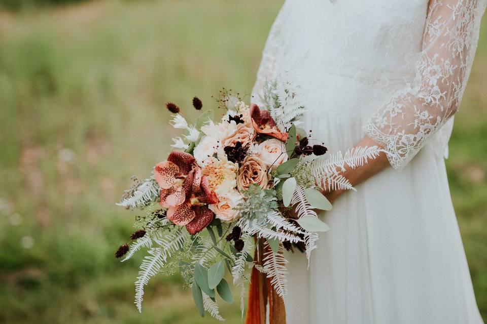 Le bouquet de mariée