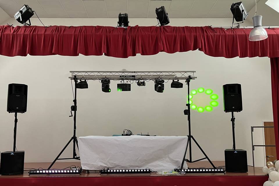 Sonorisation et lumières DJ
