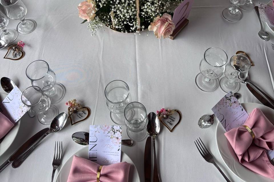 Une décoration de table