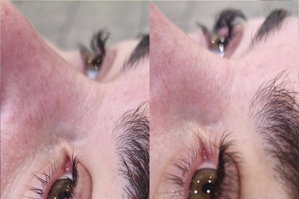 Extension de cils volume mixte