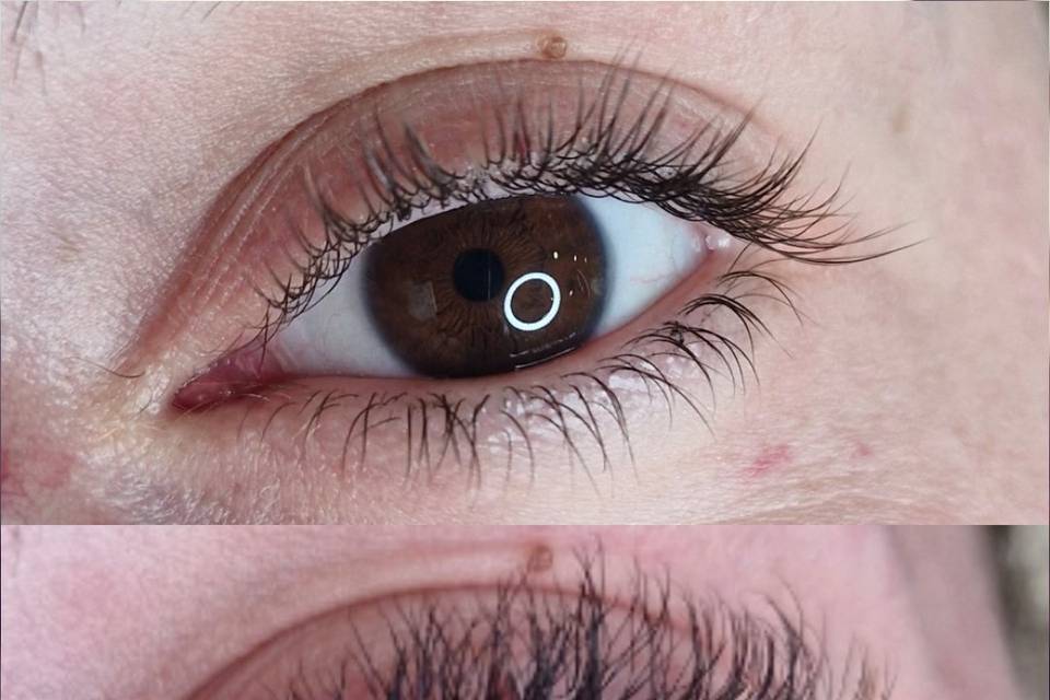 Extension de cils volume mixte