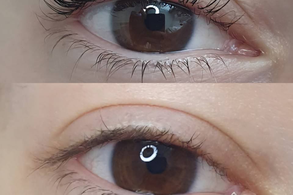 Réhaussement de cils