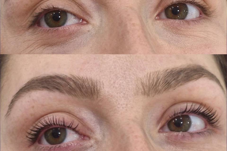 Réhaussement de cils