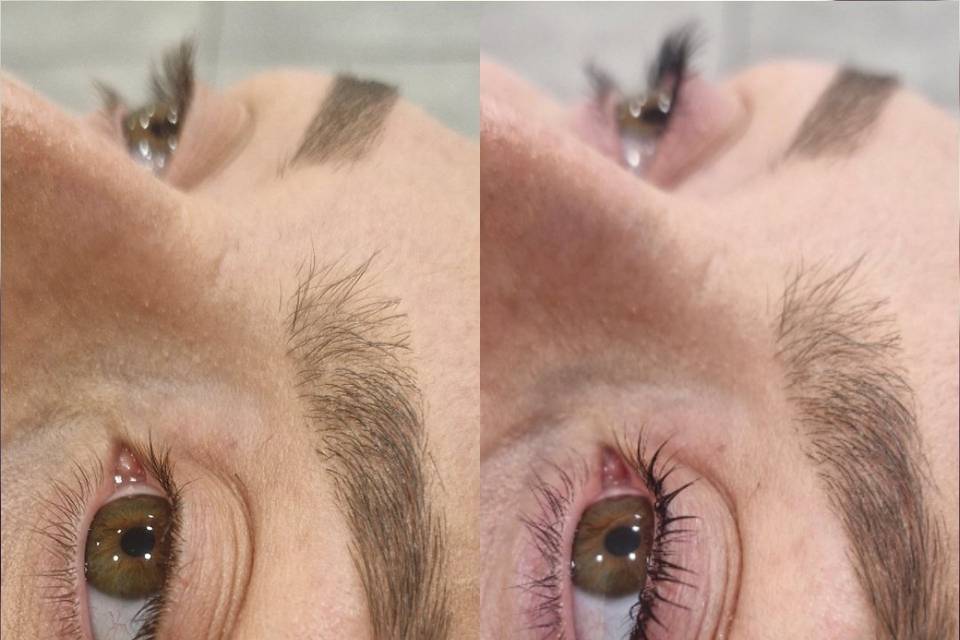 Réhaussement de cils