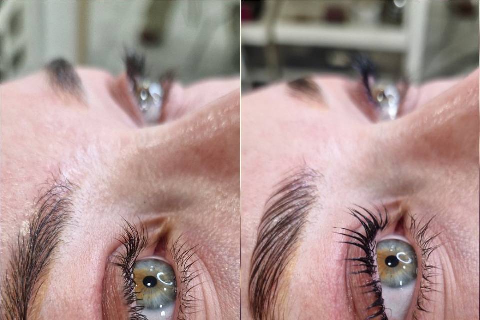 Browlift + réhaussement de cil