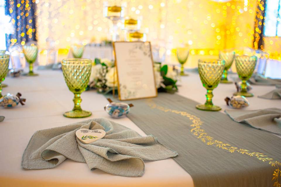 Décoration sur table