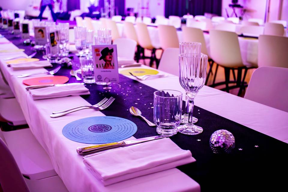 Banquet mariage disco