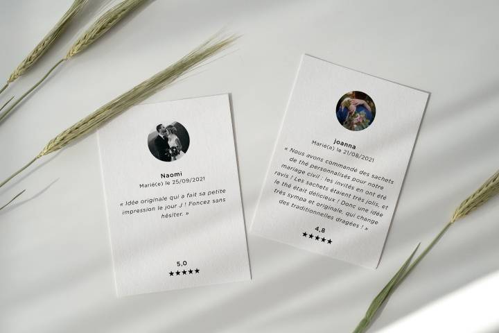 Cadeaux d'invités pour un mariage traditionnel – Le Beau Thé