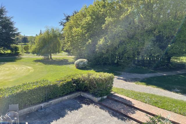 Vue terrasse des Greens