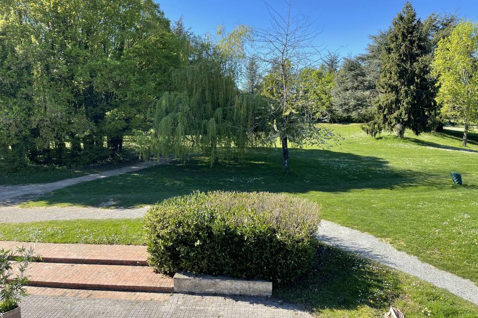 Vue terrasse des Greens
