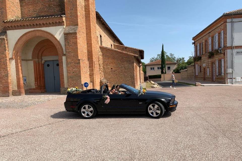 La mariée et son chauffeur