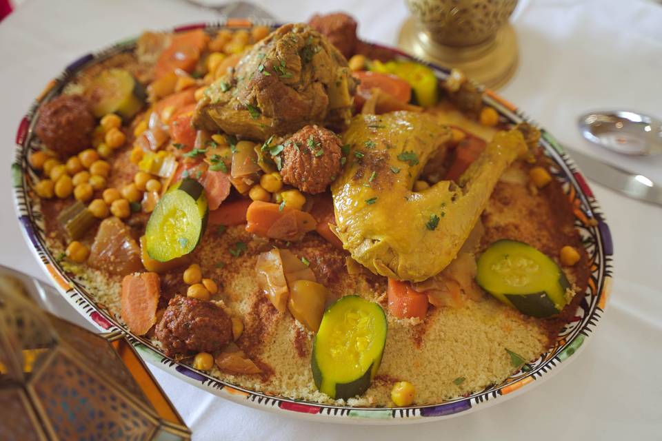 Un de nos savoureux couscous