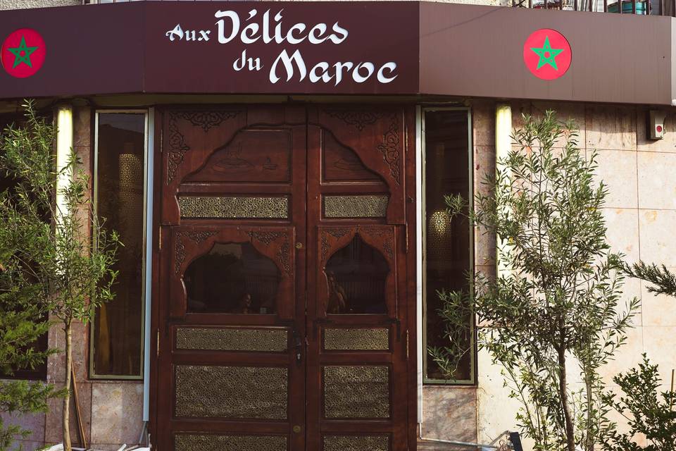 Devanture Aux Délices du Maroc