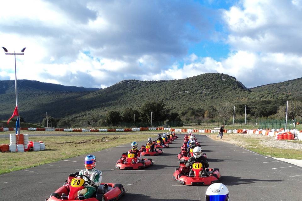 Nos activités : karting