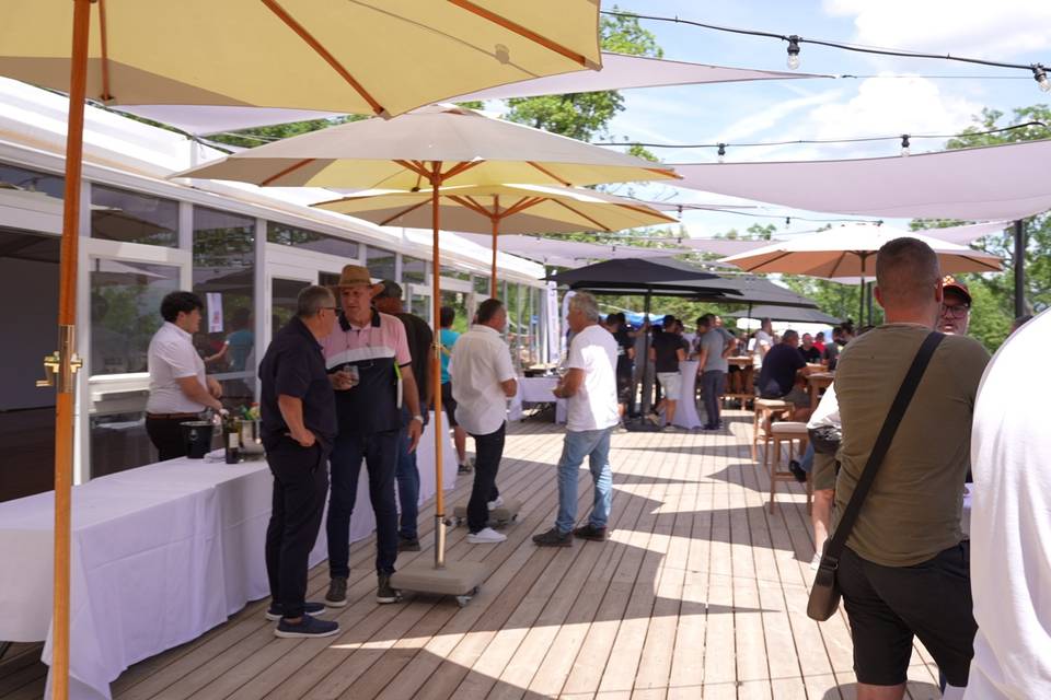Terrasse salle événementielle