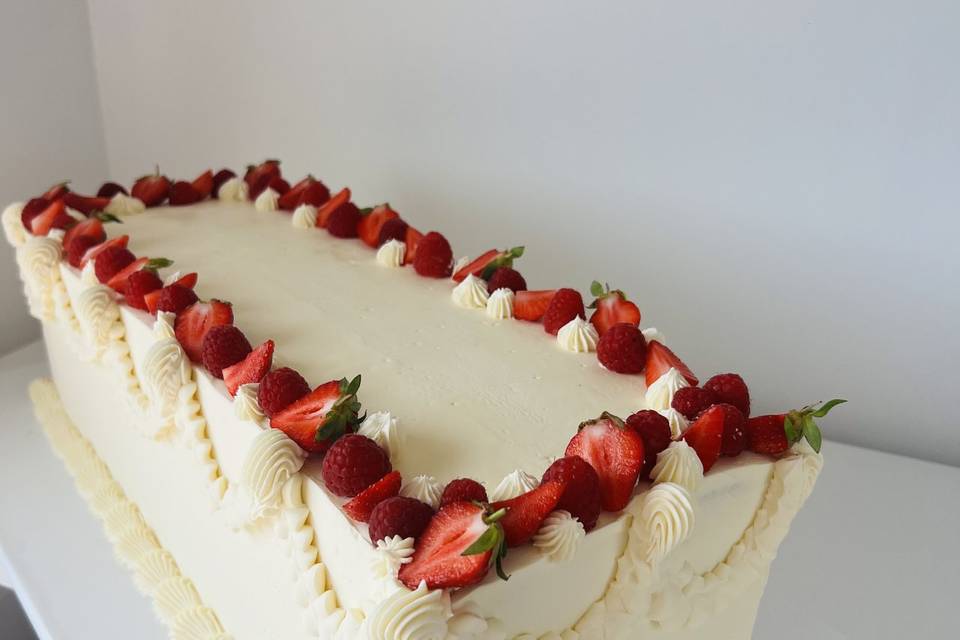 Rectangle cake
