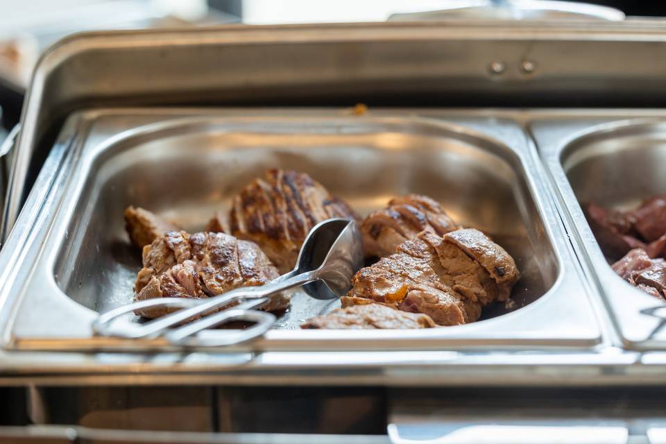 Chafing-dish viande
