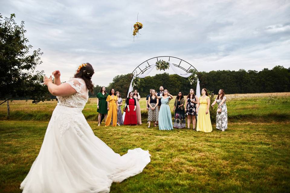 Lancer de Bouquet