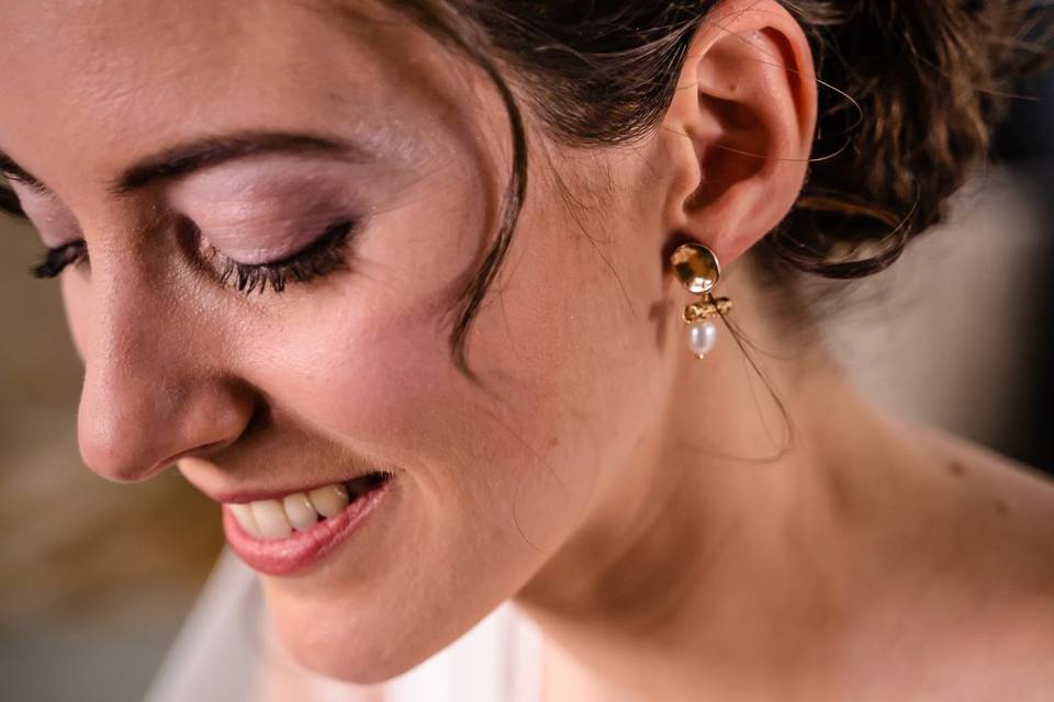 Portrait de la mariée