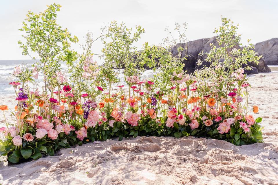 Arche de fleurs