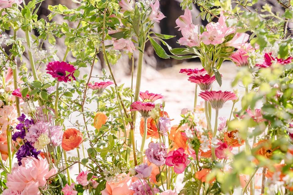 Arche de fleurs