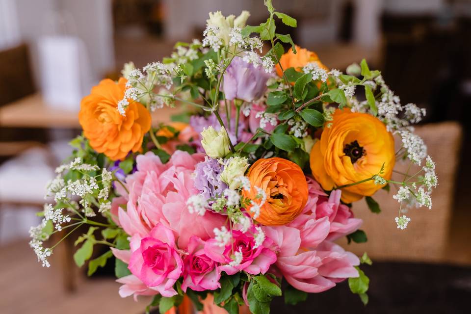 Le bouquet de la mariée