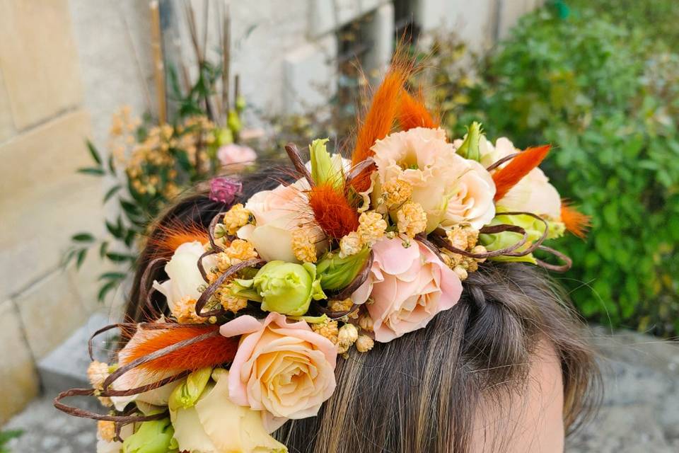 Couronne de fleurs