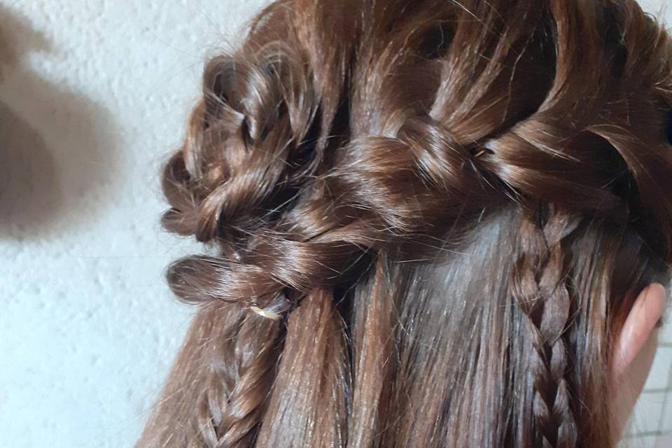 La coiffure de la mariée