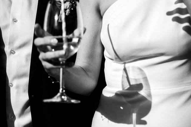 Noir et blanc en cocktail