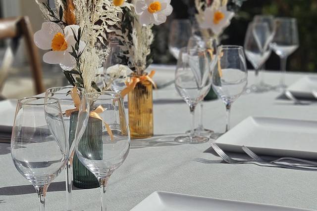 Centres de tables Narcisse