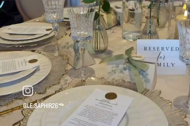 Décoration de table