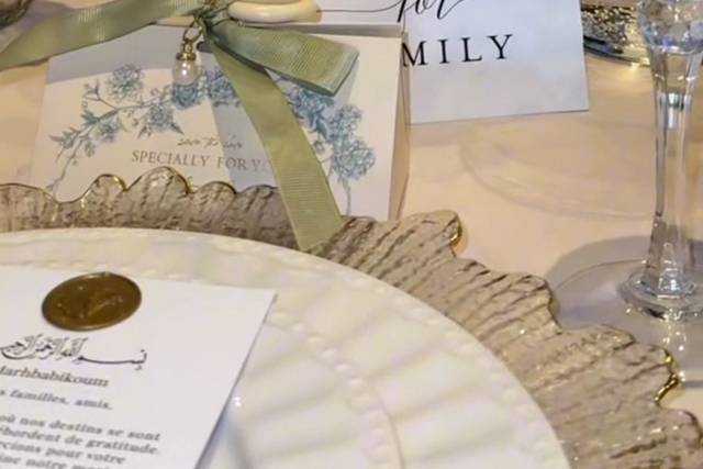 Décoration de table