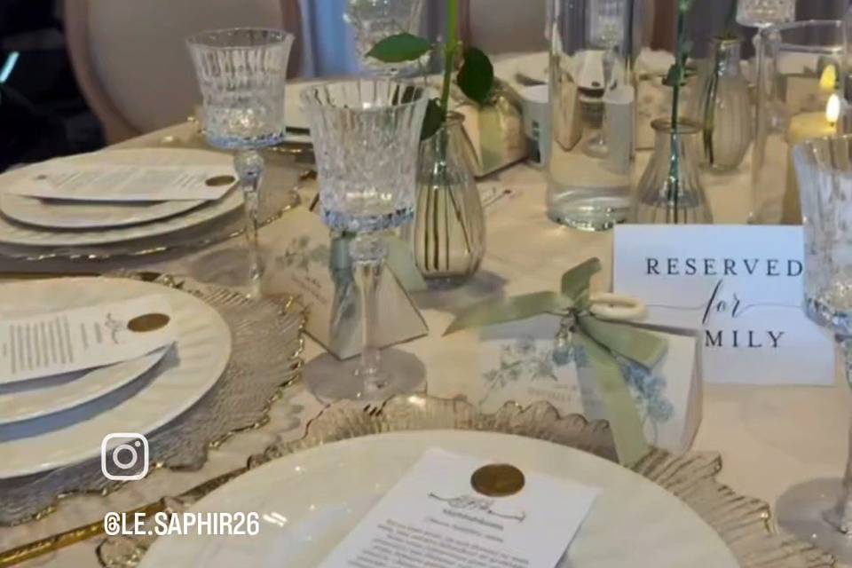 Décoration de table