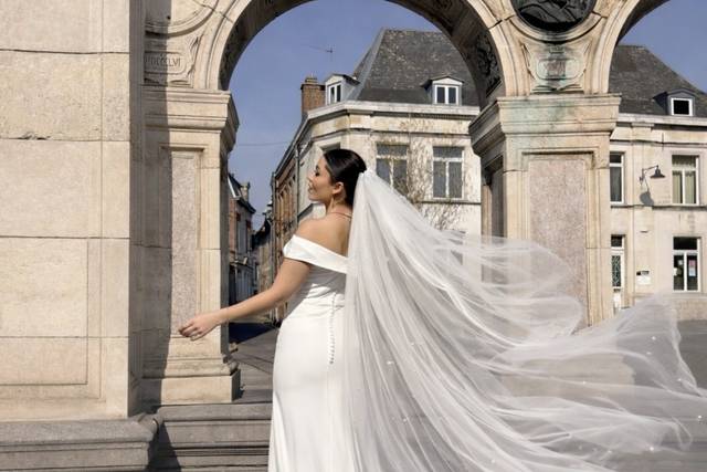 Voile perle