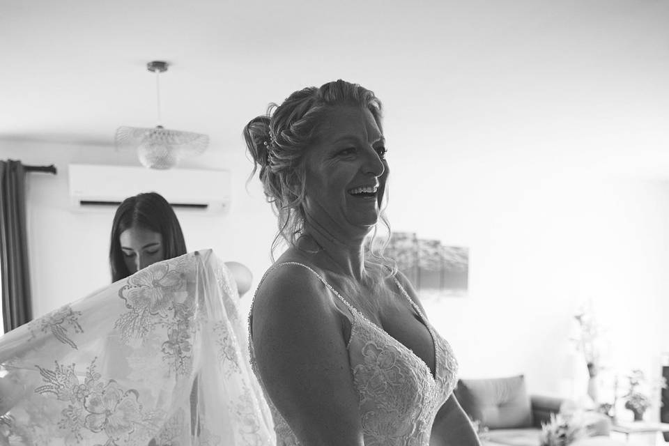 Her dress