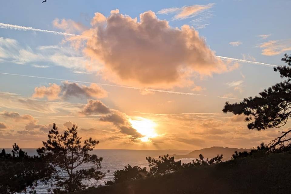 Coucher de soleil