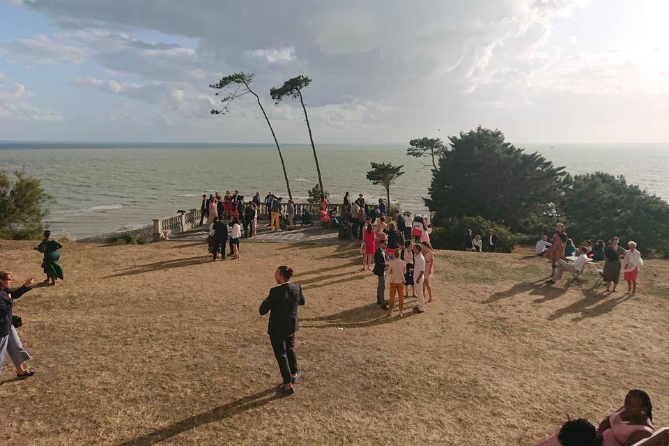 Coucher de soleil sur Cancale