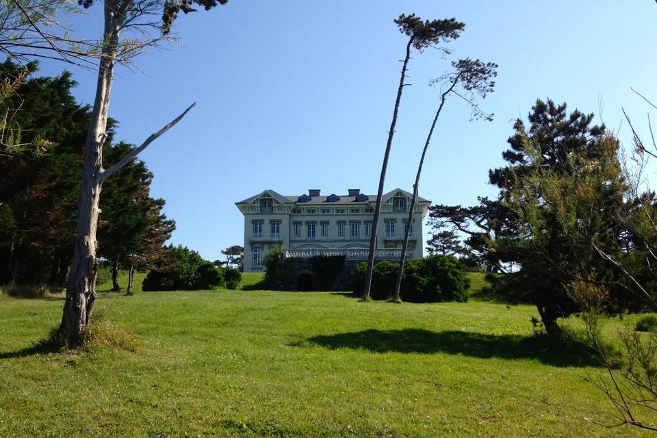 Château au printemps